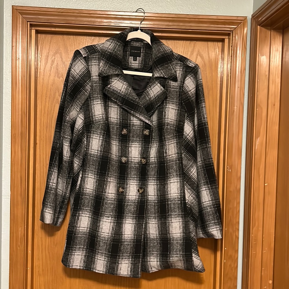 Lane Bryant Ladies size 22 wool blend dress coat.